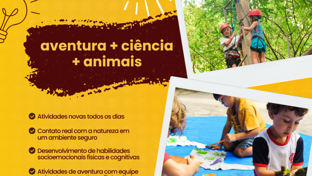 Colônia de Férias para Crianças no Rio de Janeiro - Lagoa Aventuras